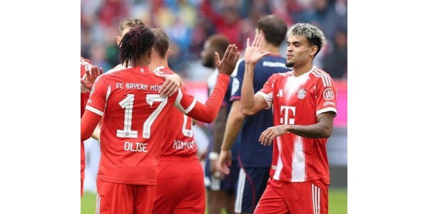 FC Bayern Monachium gromi RB Lipsk 6-1 FC Bayern Monachium gromi RB Lipsk 6-1